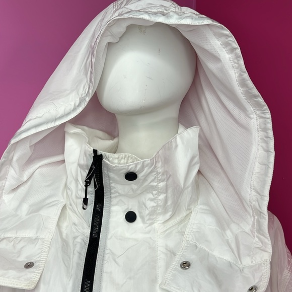 Free people movement Aurora Maxi Windbreaker Parka white size medium - Picture 5 of 16